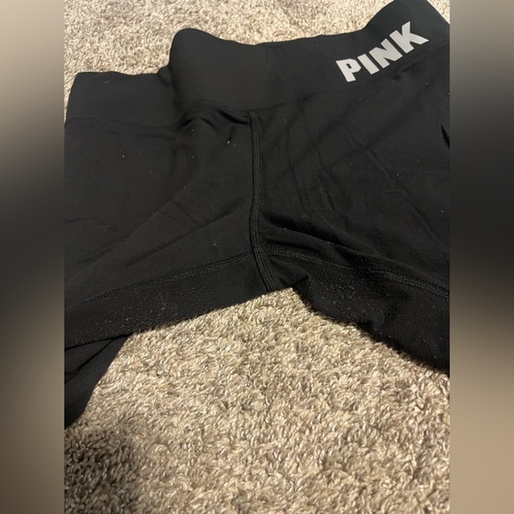 PINK Victoria's Secret Bundle of 3 Black Women’s Leggings Medium - Picture 9 of 13